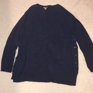 J. Jill Sweater with Button Details